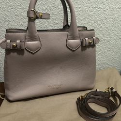 Burberry Mauve Handbag 