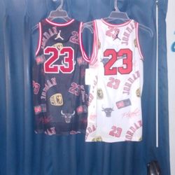 Jordan Authentic 23 Jersey's