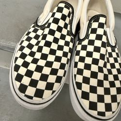 Men’s 11.5 Women’s 13 Vans Slip Ons 