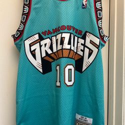 Mike Bibby Vancouver Grizzlies #10 Jersey