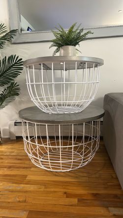 Two coffee tables