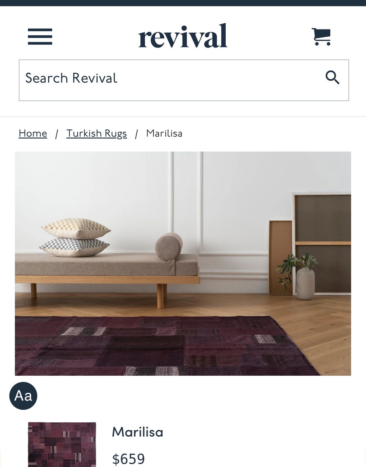 Vintage Kilim Rug