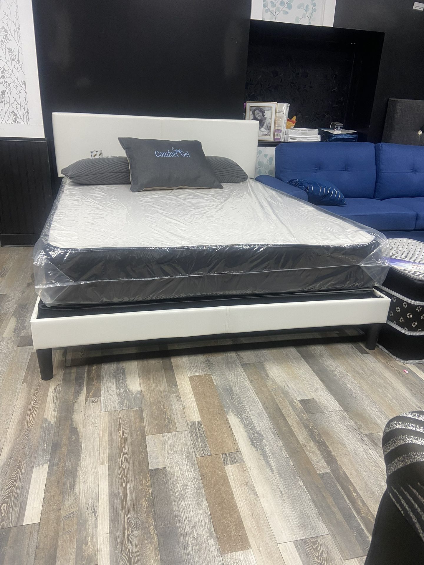 Queen Mattress Come With Bed Frame - Only - Same Day Delivery 