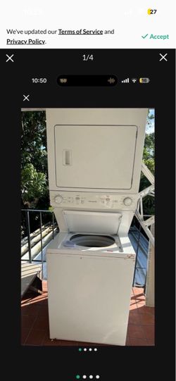 Frigidaire washer dryer
