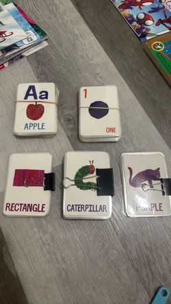 The Very Hungry Caterpillar Flashcards