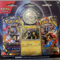Pokémon Raikou 2 Pack Blister Sealed