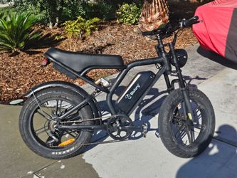 Blulory Fat Tire Electric Bike