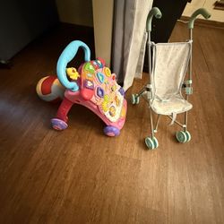 Kids Baby Stroller & Baby Walker 