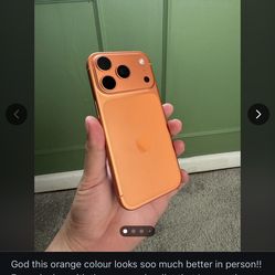 iPhone 17 pro orange (unlocked)