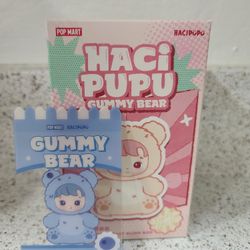 Popmart Authentic Hacipupu Gummy Bears Each Plush Pendants New