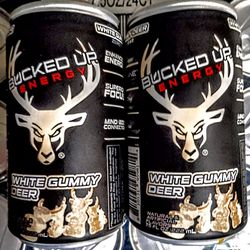 Bucked Up Energy White Gummy Deer 24-Pack