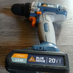 BLUE RIDGE DRILL 20V (NO CHARGER)