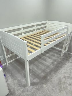 Donco Kids Louver Low Loft Bed