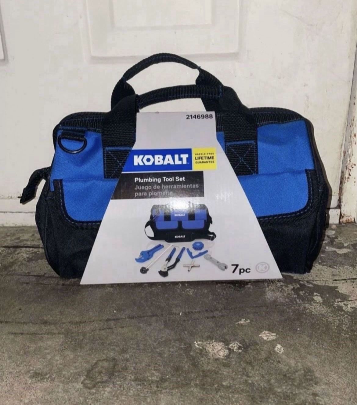 Brand New Kobalt 7-Pc Plumbing Tools Set