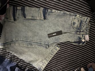 Women’s Wide Leg Cargo Jeans Size 1