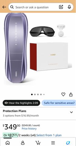 NEW Ulike Air 10 Hair Removal $150, Retail $339