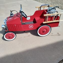 Fire Truck Pedal Car 