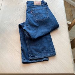 Mens Levi’s 501 Blue Jeans - Like New - 36X30