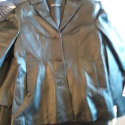 New Street genuine leather jacket for women