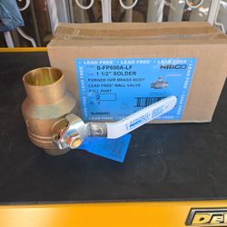 1 1/2" Ball Valves