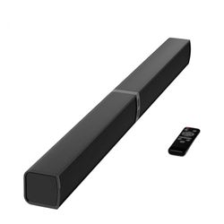MZEIBO Sound Bar for Smart TV, 80W Detachable Bluetooth Soundbar with Powerful Bass, 2-in-1 Home Theater Audio System, ARC/Optical/AUX Connectivity fo