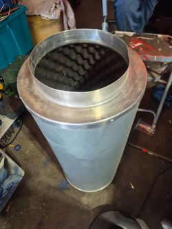 Inline Duct Silencer Sound Attenuator
