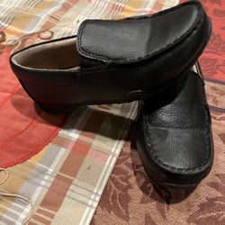 Children’s Place Toddler Black Dress Shoes Leather-like Sz 13