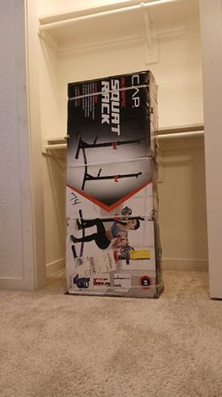 BRAND NEW IN BOX - CAP Adjustable Olympic Squat Rack