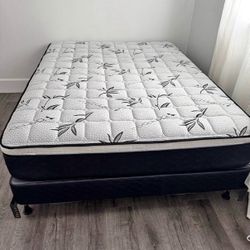 Queen Mattress W/Box spring 