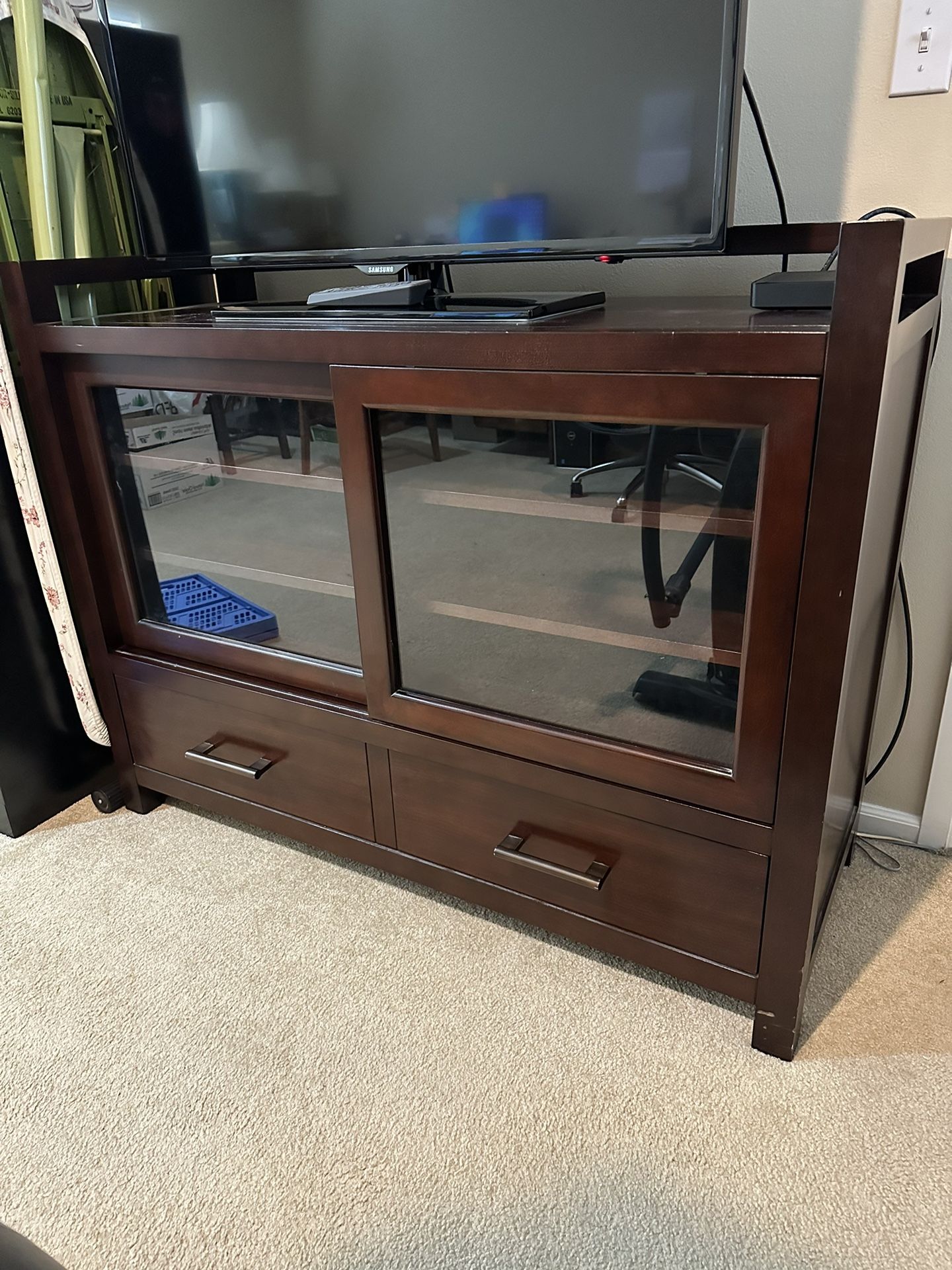 Wood Media Stand for Sale in Bothell, WA OfferUp