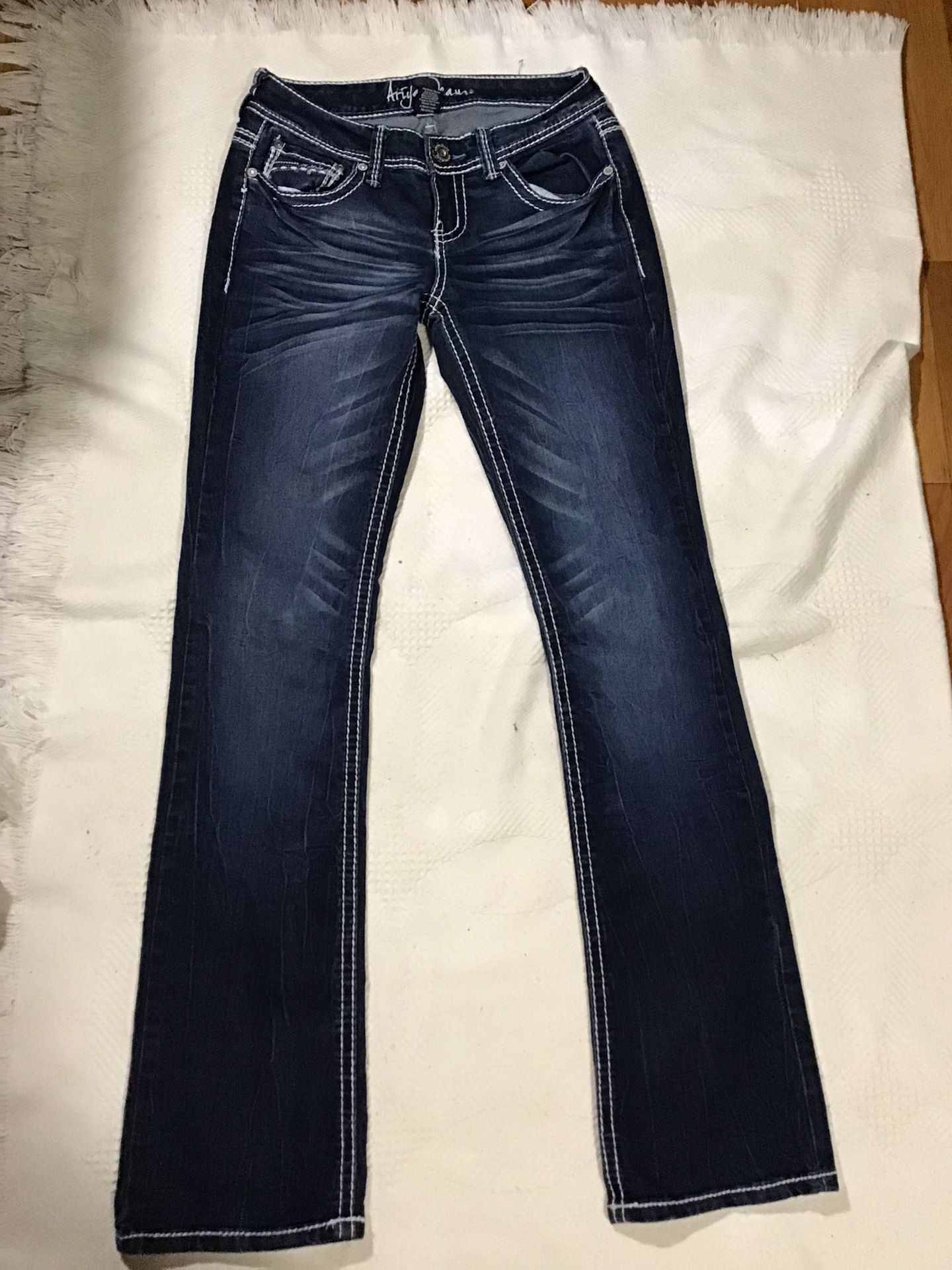 ARIYA JEANS BOOTCUT WOMEN SIZE 3/4