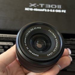 Lens XC 15-45mm F3.5-5.6 OIS PZ . Fujifilm X-T30II 