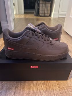 (SIZE 9)Brown Supreme Af1