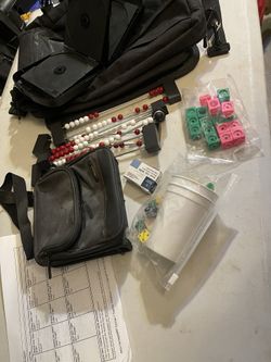 Bag With Science Stuff 