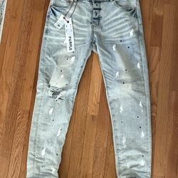 Size 34 Purple jeans