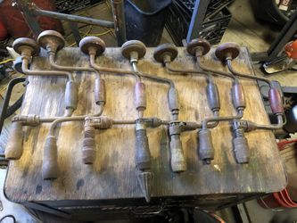 Antique Hand Braces (hand Drills)