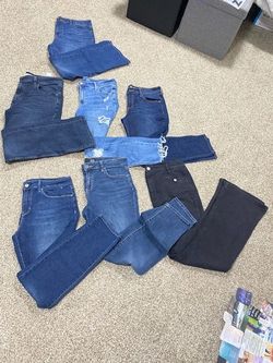 Jeans for women different colors and sizes