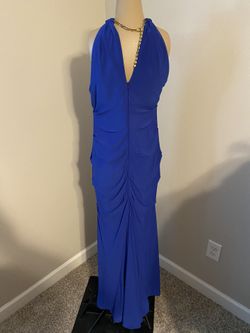 Caché Royal Blue Long Mermaid Dress