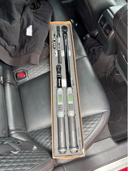 Snap on digital torque stick set
