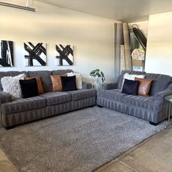 Gilmer Sofa And Love Seat Set 