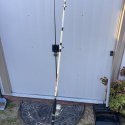 Berkley 8’ Big Game Fishing Rod and Shakespeare Contender Reel