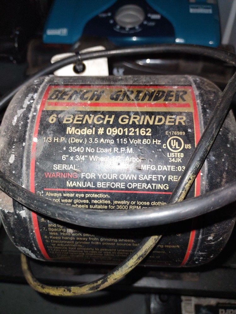 6inch Bench Grinder