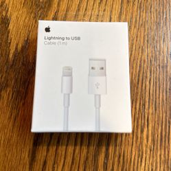 Apple Lightning to USB Cable (1m)