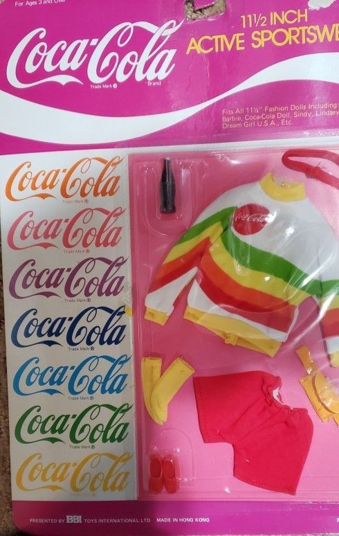 COCA-COLA  Doll Outfit 