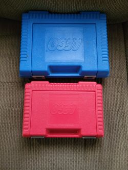 Vintage 1984 Lego cases