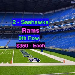 Seahawks Rams Tickets