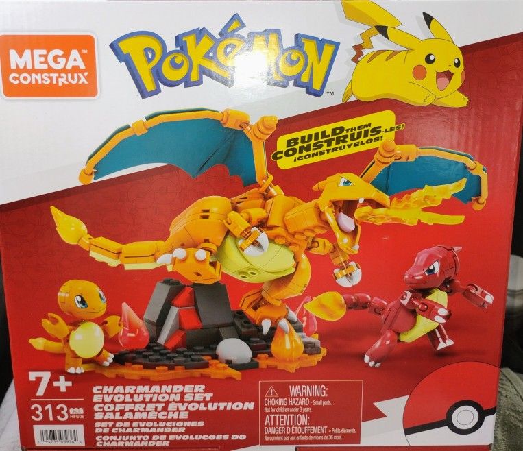 Mega Construx Charlmander