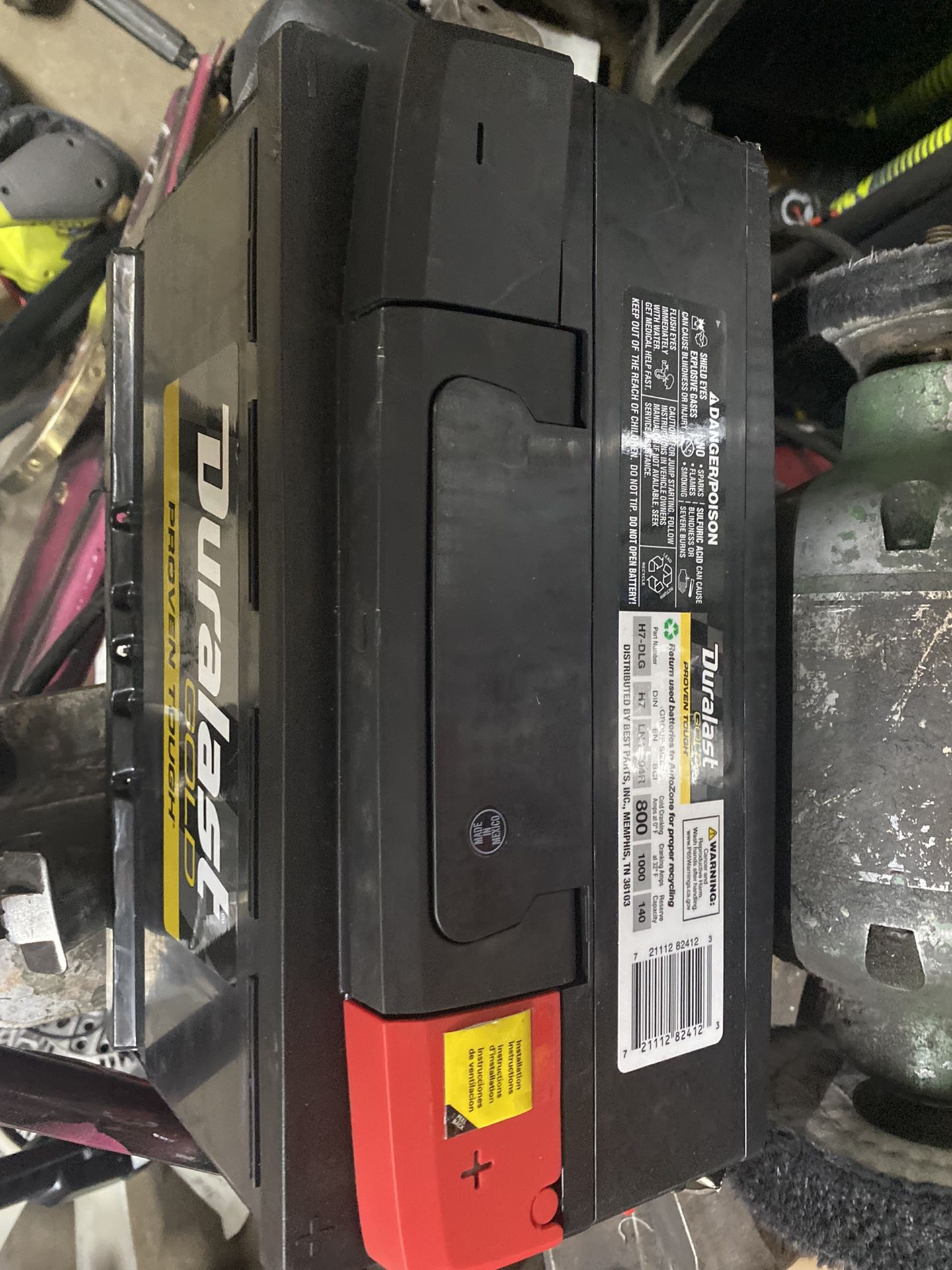 Duralast Gold Battery H7-DLG Group Size 94R