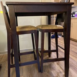Tall Dining Table and chairs