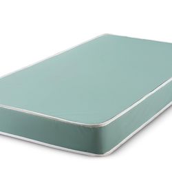 6-Inch Foam Mattress with Water Resistant Vinyl Cover, Twin Size